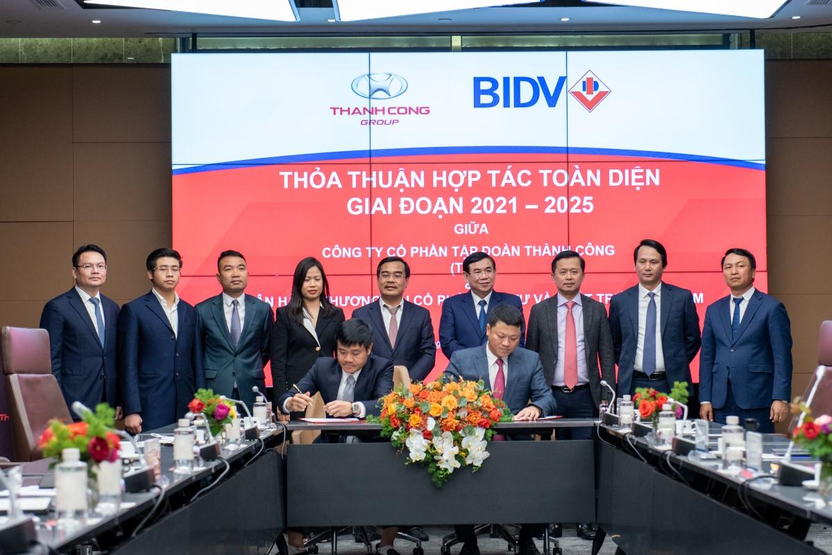 Tập đoàn Thành Công ký kết hợp tác toàn diện với BIDV
